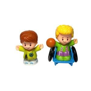 FISHER PRICE LITTLE PEOPLE SCHOOL BUS BUNDLE